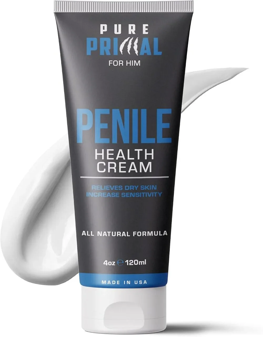 Penile Health Cream, Fast-Absorbing Daily Moisturizer, Non-Greasy Fragrance-Free